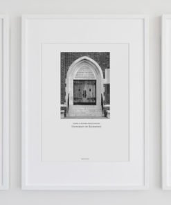 015-GALLIANI-COLLECTION-UR-Business-School-Door-Wall-Art-White-Frame