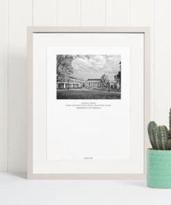 034-GALLIANI-UVA-042-Alderman-Library-Wall-Art-Home-Decor-Off-White-Frame