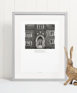 DUKE-Craven-Quad-Residence-Hall-008-GALLIANI-COLLECTION-Wall-Art-Grey-Frame