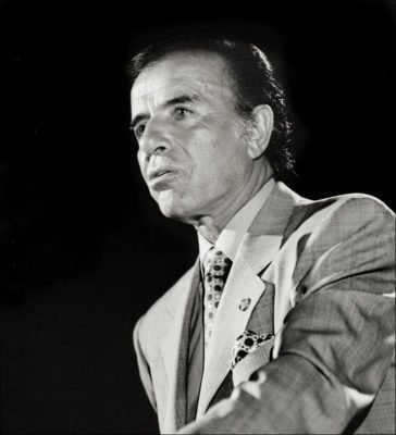 Carlos_Menem-President of Argentina-GALLIANI COLLECTIONS