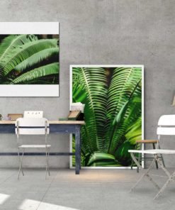 fern-leaf-wall-art-decor-canvas-mount-framed