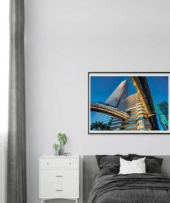 Brickell-Metromover-Canvas-Wall-Art-Grey-Frame-Decor