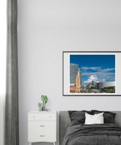 Downtown-Miami-Freedom-Tower-&-Arena-Canvas-Wall-Art