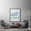 South-Beach-Miami-Mornings-Canvas-Wall-Art-black-frame Color Photography